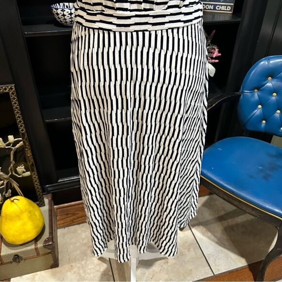 Anthropologies Maeve Paladino Striped Dress Size Medium - Picture 11 of 13